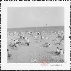 [Beach at Coney Island.]