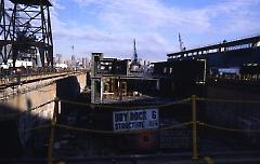 [Dry dock #6 being built]