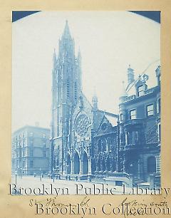 St. Thomas', s.w. 5 Ave & 53 (Webb & Twombly houses on right) looking north