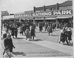 [Coney Island boardwalk]