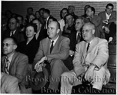 [Walter Alston at basketball game]