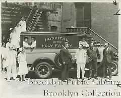 Holy Family Hospital ambulance