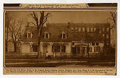 'The Old Van Pelt Manor House, in the Original King's Highway Section, Brooklyn, New York,' from the Boston Herald, March 1925.