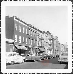 [View of north side of Green Street]