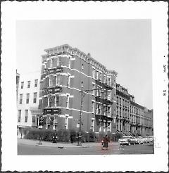 [Northeast corner of Washington Avenue and Gates Avenue. ]