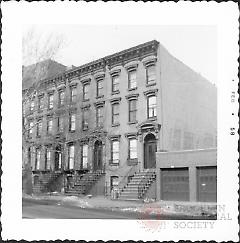 [Willoughby Avenue (north side) between Washington Avenue and Waverly Avenue. ]