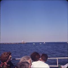 Sheepshead Boat, Rockaway Point Lighthouse