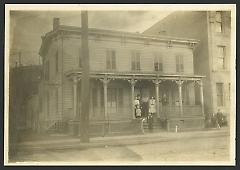 Residence on Southeast Corner of Nostrand and Parkside Avenues.