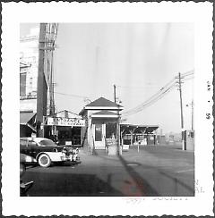 [Entrance to BMT at Rockaway Parkway (end of 14th Street-Canarsie BMT line).]