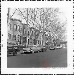 [North side of 61st Street looking east toward 3rd Avenue.]