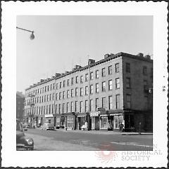 [Corner of Orange Street & Fulton Street (at right).]