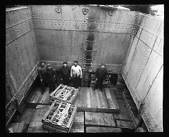Views: Brooklyn. Various. View 020: Hold of vessel loading.
