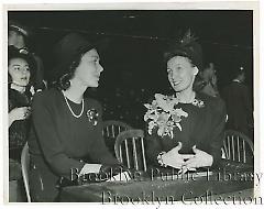 [Two women at World Series game]