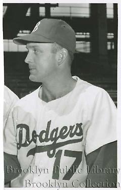 [Carl Erskine in profile]