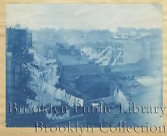 [Tenement laundry lines]