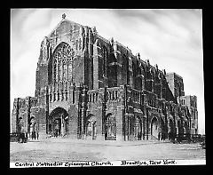 Views: U.S., Brooklyn. Brooklyn churches; synagogues. View 009: Central Methodist Episcopal Church (engraving).
