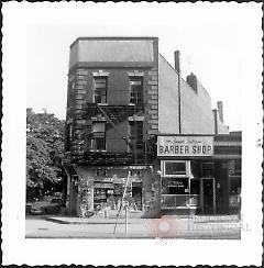[Newkirk Avenue southwest corner of East 17th Street at left.]