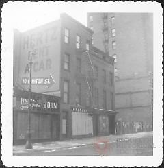 [East side of Clinton Street looking south.]