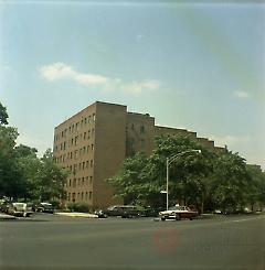 [View of large apts. at E. 27th Street.]