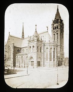 Views: U.S., Brooklyn. Brooklyn churches; synagogues. View 011: St. Augustine. 6th Avenue.