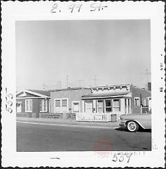 [View of East 99th Street.]