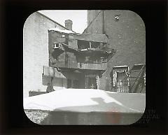 [View from window, after blizzard, Flatbush]