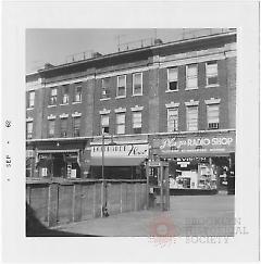 [Stores above Newkirk Avenue BMT Station.]