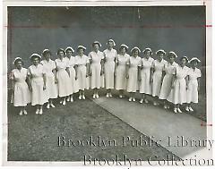 Student nurses graduate