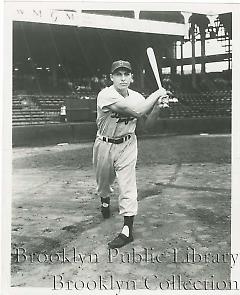 [Gil Hodges at Ebbets Field]