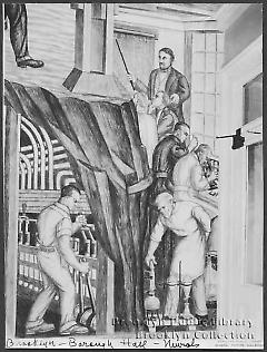 Brooklyn Borough Hall murals