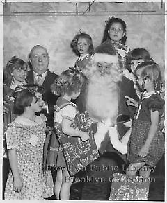 Santa makes a big hit