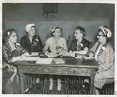 Officers of new hospital auxiliary