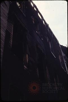 [Damaged townhouses]