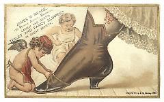 Tradecard. James M. Meade. 139 Myrtle Ave. Brooklyn, NY. Recto