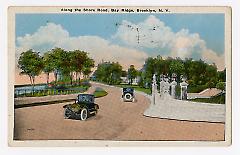 Along the Shore Road, Bay Ridge, Brooklyn, N.Y. Recto.