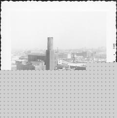 [View from window of Smith-9th Street Station (IND) looking northeast.]