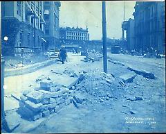 View from Court St. looking east on Joralemon St.