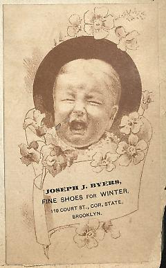 Tradecard. Joseph J. Byers. 110 Court Street. Brooklyn.