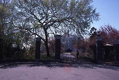 [Gate to the Perry house]