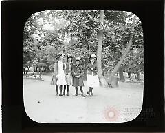 [Four girls, Prospect Park]