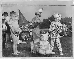 Youthful circus artists
