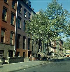 [View of west side of Willow Place.]