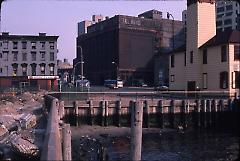 [View looking east from pier, Fulton Ferry Landing]