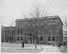 [Pratt Institute Library in winter]
