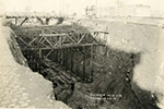 Eastern Parkway w. of Washington Ave., 1918. Subway Construction collection