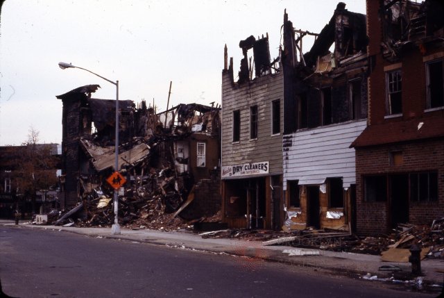 Bushwick street scene, 1977. 1977 Blackout Slide Collection