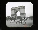 Traffic at Grand Army Plaza, 1880. Adrian Vanderveer Martense Collection