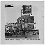 Fulton Street between State Street and Ashland Place. A collection of photographs and plates from books.