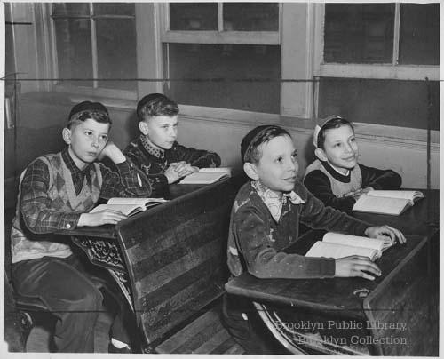 Brooklynites by adoption, 1949. Schools Collection.